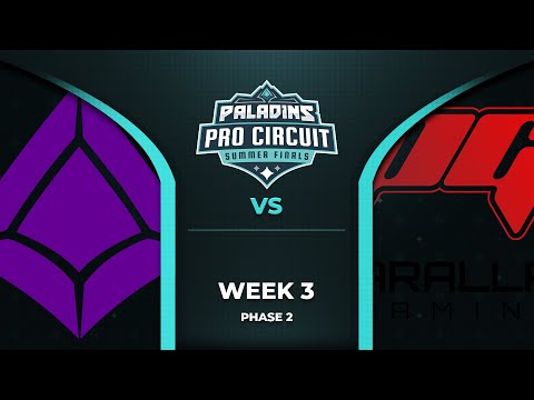 PALADINS Pro Circuit: Tempest Team vs Parallax Gaming (Phase 2 Week 3)
