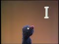 Classic Sesame Street Grover Makes The Sound Of The Letter I