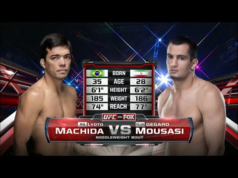 Lyoto Machida vs Gegard Mousasi Full Fight Full HD