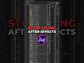 Why After Effects Is Holding You Back Use Nuke Instead