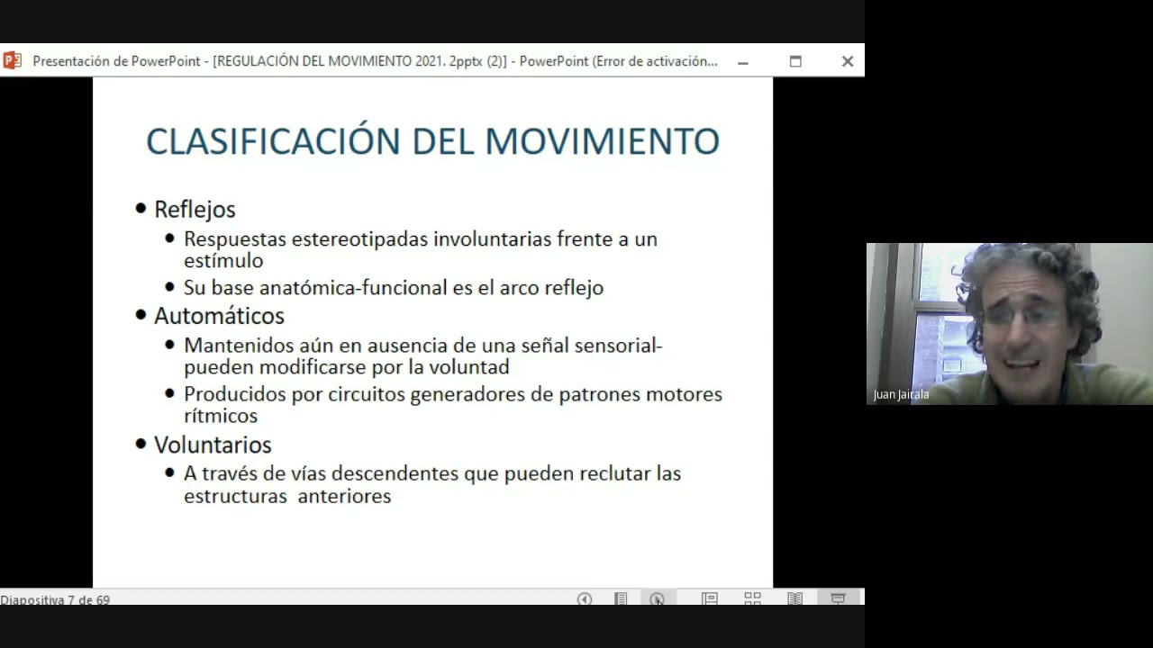 Clase de Repaso Trabajo y Tiempo Libre - Sistema Vestibular