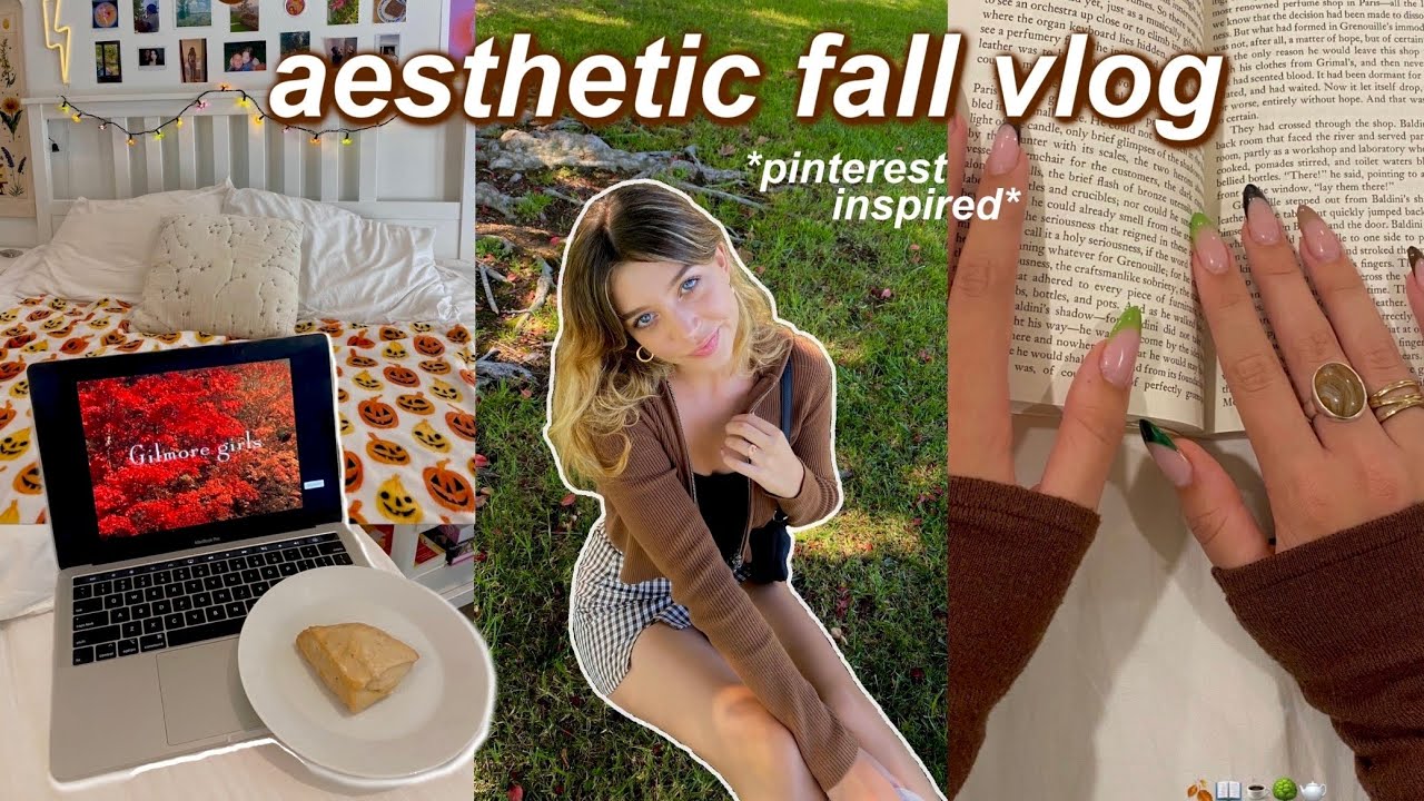 THE ULTIMATE FALL VLOG | recreating my pinterest & aesthetic fall days 2022