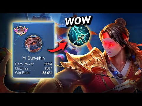 Amazing Yi Sun Shin meta with sky piercer | Mobile Legends