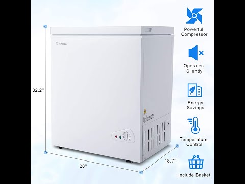 Nictemaw 53 Cubic Feet Chest Freezer
