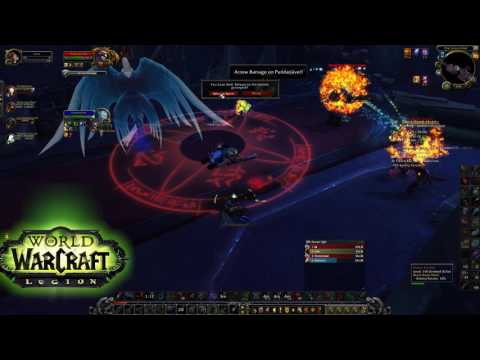 World Of Warcraft - Black Rook Hold +18 Mythic Keystone  (ilvl 900 Hunter pov)