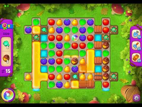 GardenScapes Level 3220 no boosters (25 moves)