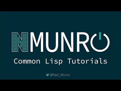 Common Lisp Tutorial 8c Functional Programming Reduce Function