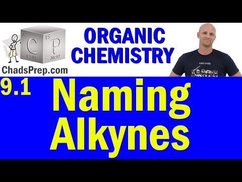 9.1 Naming Alkynes | Organic Chemistry