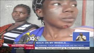 Well wisher gives woman whose wheelchair was taken away a new one