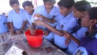 Soap manufacturing by students, Kerala