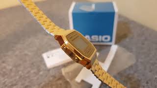 Casio Classic Gold Watch A168WG-9 Walkthrough