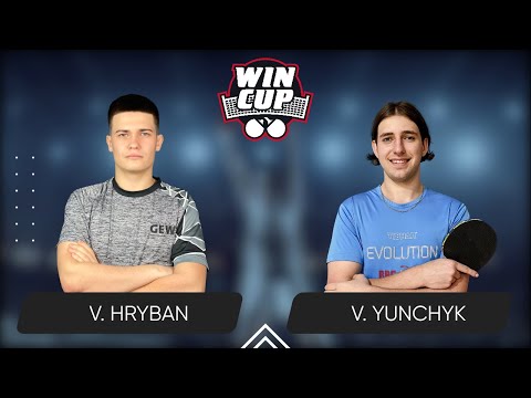 17:30 Vadym Hryban - Valentyn Yunchyk West 3 WIN CUP 26.08.2024 | Table Tennis WINCUP