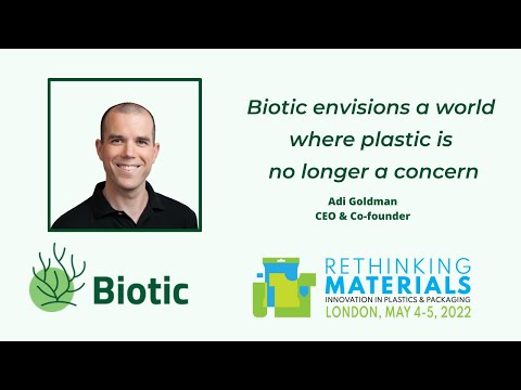 Biotic - Rethinking Materials 2022 'Technology Showcase' logo