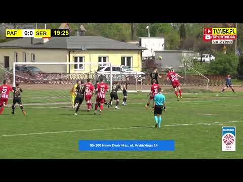 tv.nsk.pl [0:1 Oliwier Tetkowski 20] PAF Płońsk - KS Sokół Serock 0:3 (0:2) 2023-04-29 g. 12:00