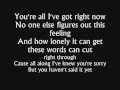 Mayday Parade - Anywhere but here [with lyrics]