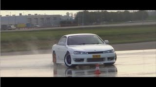Elisa&#39;s S14 Silvia Drifting!