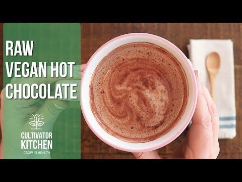 Raw Vegan Hot Chocolate - 2 Ways! Blender vs Mug | Cultivator Kitchen