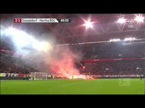 Düsseldorf - Berlin Relegation 15.05.2012 Pyroshow
