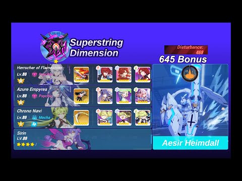 [HI3 SEA] [EX Abyss] Nirvana Aesir Heimdall 468D (21645) - HoFS AE CN