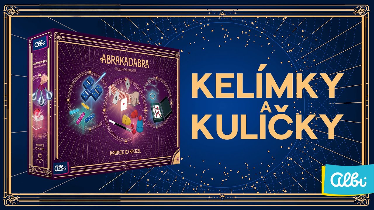 Kouzelnická akademie - Kelímky a kuličky - videonávod