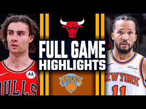Chicago Bulls vs New York Knicks - FULL GAME HIGHLIGHTS | November 2, 2025 NBA Season