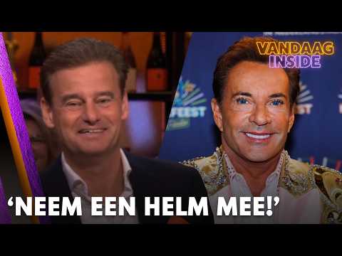 Wilfred Genee waarschuwt Vandaag Inside-publiek voor komst Gerard Joling: ‘Neem een helm mee!’