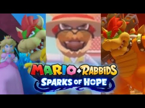 Mario + Rabbids Sparks Of Hope - All Bowser Scene