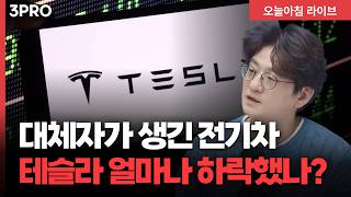 테슬라, 매출·이익·판매 줄하락…"AI로 주가 오르지만 불안한 이유 | 류종은 삼프로TV 기자 [인뎁스60]