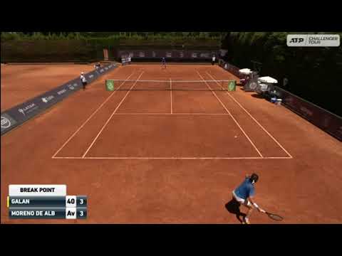 Daniel Elahi Galan (COL) vs Nicolas Moreno De Alboran (USA), Concepcion challenger, Chile, 2 Round