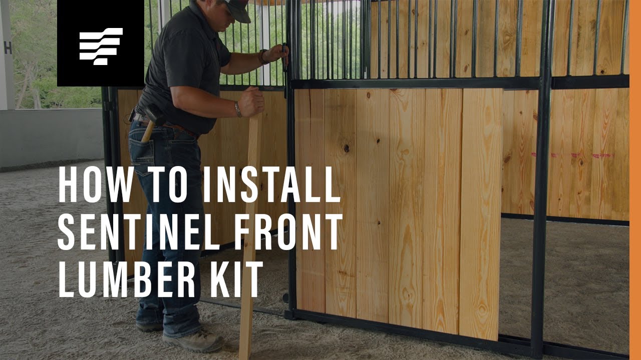 Sentinel / Expo Stall Lumber Kits Tarter USA