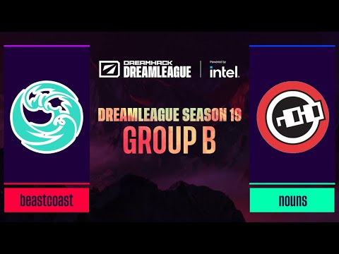 Dota2 - beastcoast vs nouns - Game 2 - DreamLeague Season 19 - Group B