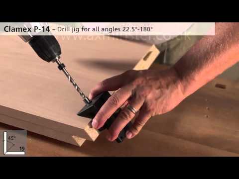 Lamello Zeta P2 - 45 degree mitre joints