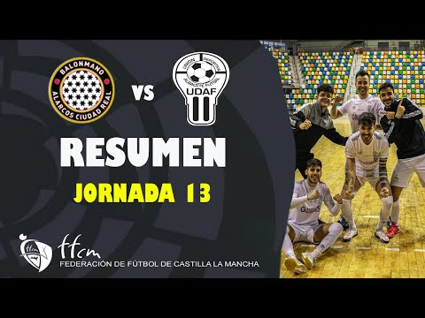 RESUMEN BM. ALARCOS SALESIANOS - UDAF AFANION  (3-3) / Jornada 13/Temp 20-21/Tercera division fs