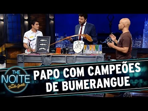 The Noite (17/04/15) - Entrevista com os campeões de Bumerangue