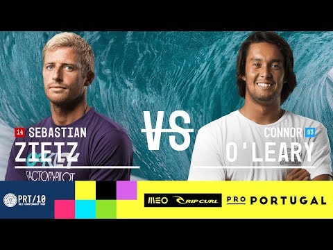 Sebastian Zietz vs. Connor O'Leary - Round Five, Heat 1 - MEO Rip Curl Pro Portugal 2017