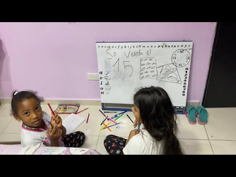 She's so sweet while playing with her friend Fiore 🧸🪀🥰🤣