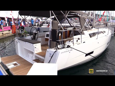 2022 Dufour 390 Sailing Yacht - Walkaround Tour - 2021 Cannes Yachting Festival
