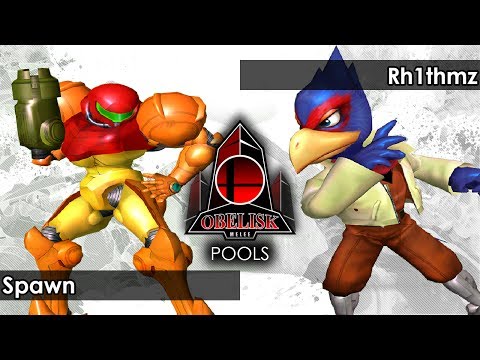 Melee: Spawn (Samus) V Rh1thmz (Falco) - Obelisk 60 Tournament SSBM