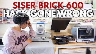 Siser Brick 600 and ECO Stretch EMBOSS HACK| EPIC FAIL! What Went Wrong?
