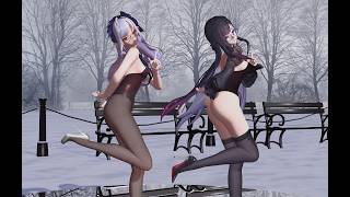 【MMD】YOASOBI 「アイドル」 cover 獅白ぼたん  ビビアン セイレンス