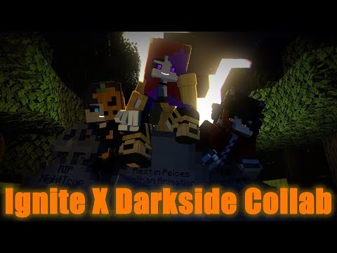 "Ignite x Darkside" Song by SMMUP  | Minecraft Halloween Animation Collab