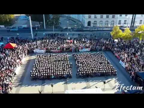 #Aufstehen: Demonstration zur Sicherheitsbereitschaft Block F, Kraftwerk Jänschwalde, , Zeitraffer