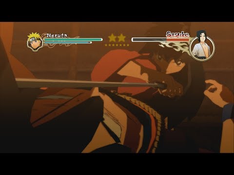 Naruto Ultimate Ninja Storm 2 PC MOD Goku vs Inuyasha Crossover Boss Battle 1080p