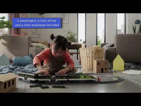Купити Конструктор LEGO City Trains Пасажирський потяг-експрес (60337) Конструктор LEGO City Trains Пасажирський потяг-експрес (60337)