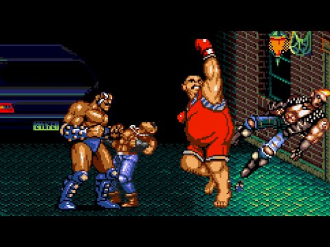 [GENESIS]  Street Of Rage 2 - ABADEDE & R.BEAR(Boss Hack) - 2Players Co-op longplay