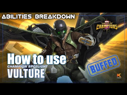 Buffed Vulture Guide |Full Breakdown| - Marvel Contest of Champions