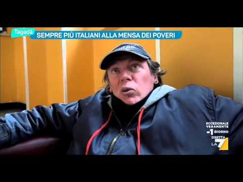 Sempre più italiani alla mensa dei poveri
