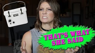 BLAKE SHELTON'S KARMA TWEET MAKES US WANNA SHOOT A YETI // That's What She Said