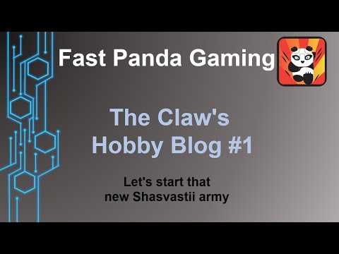 The Claw's Hobby Blog #1 Infinity the Game Starting Shasvastii (again)