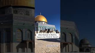Importance of Aqsa Mosque #Shorts
